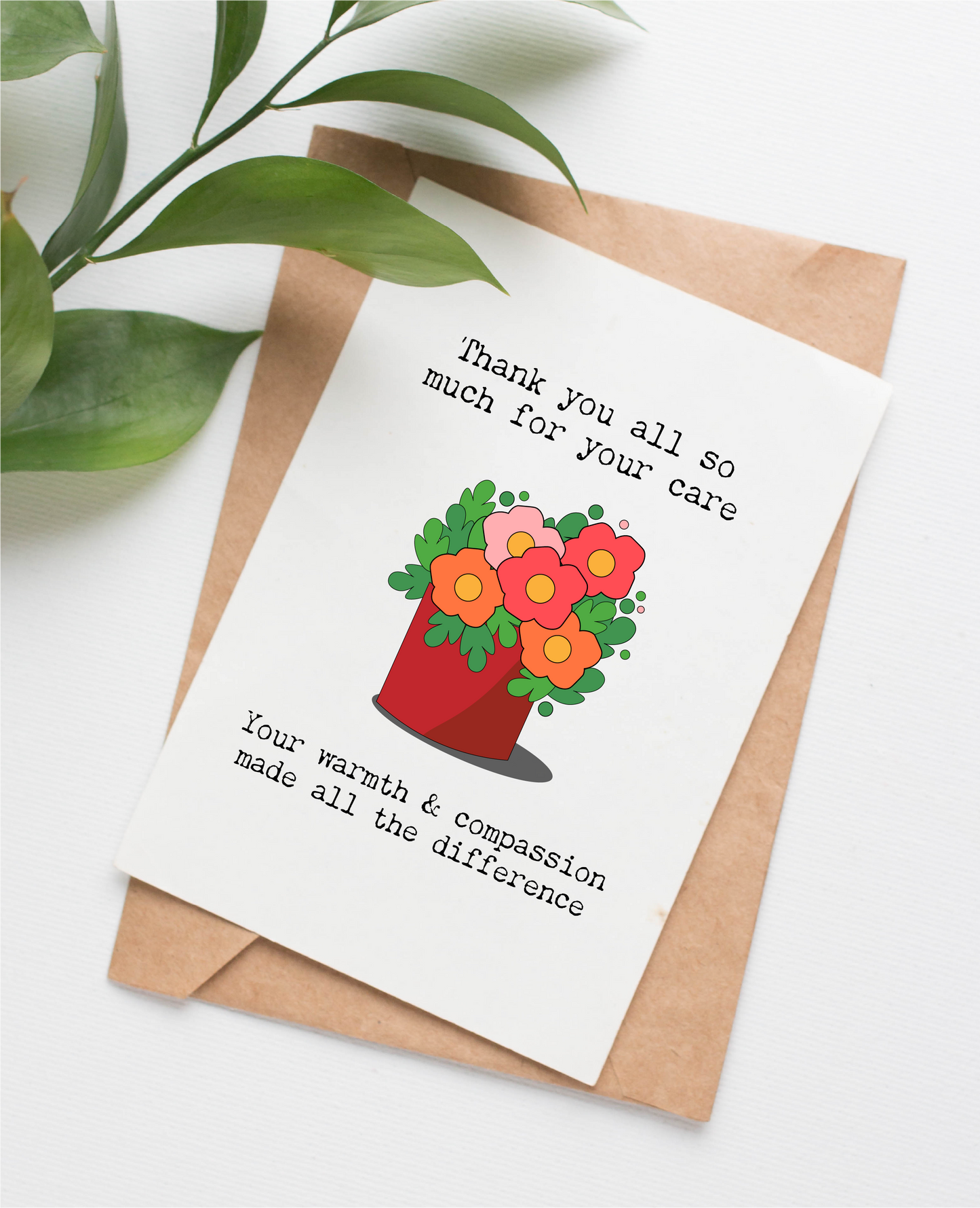 Thank You All thank you card