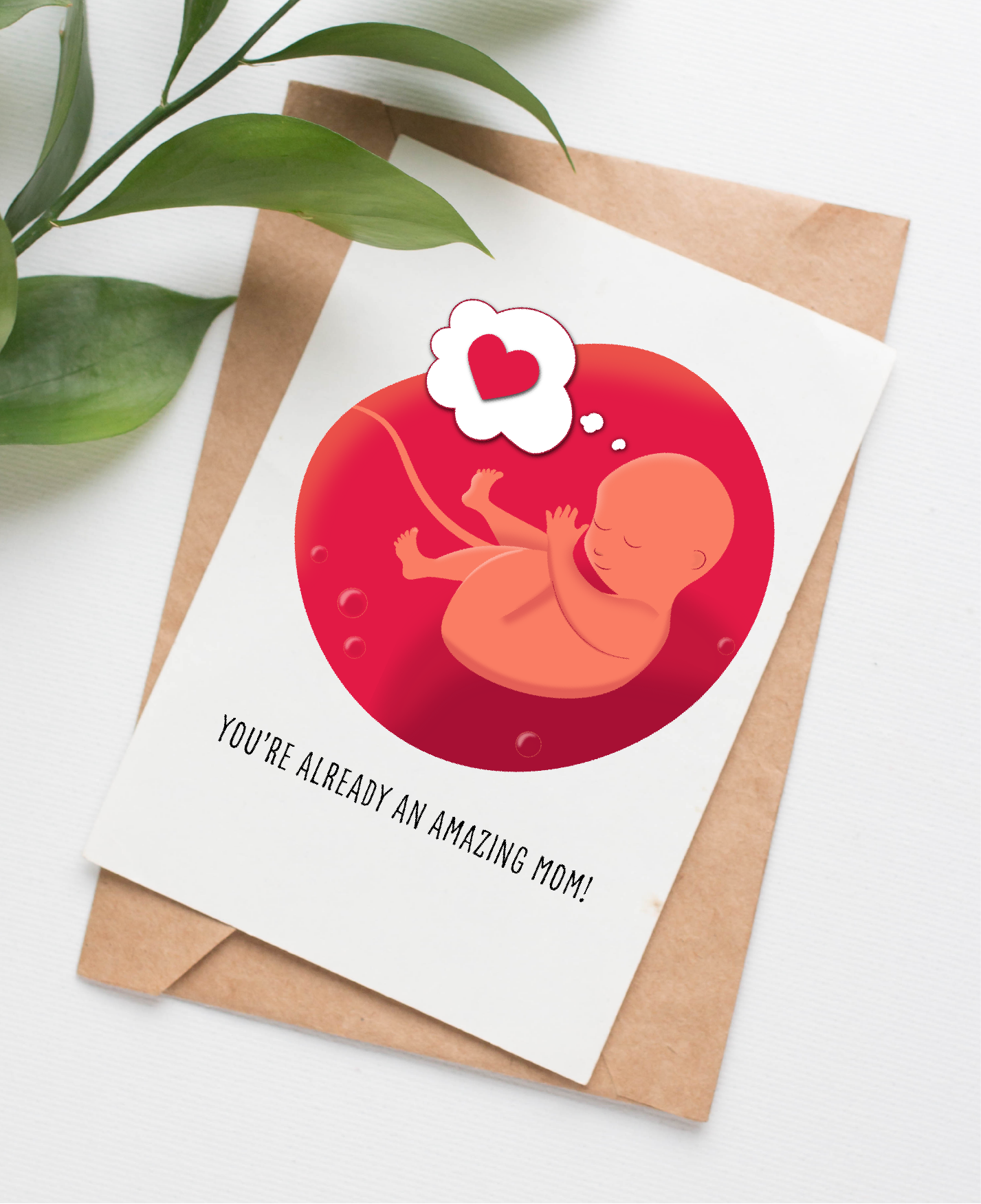 Already Amazing baby card