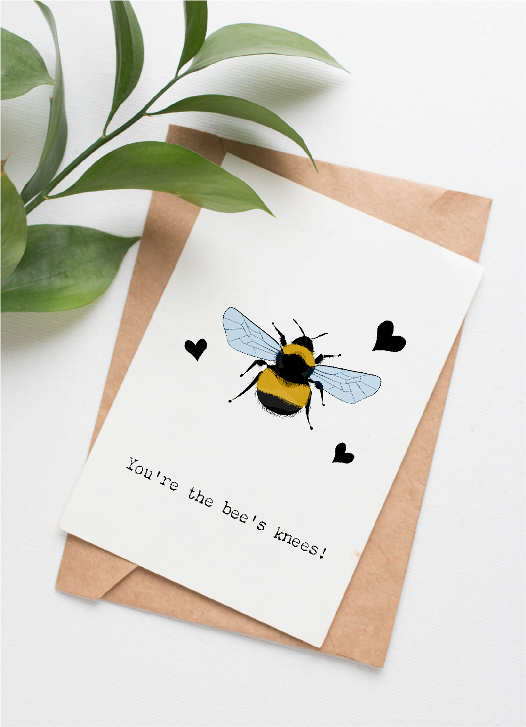 Bee's Knees card
