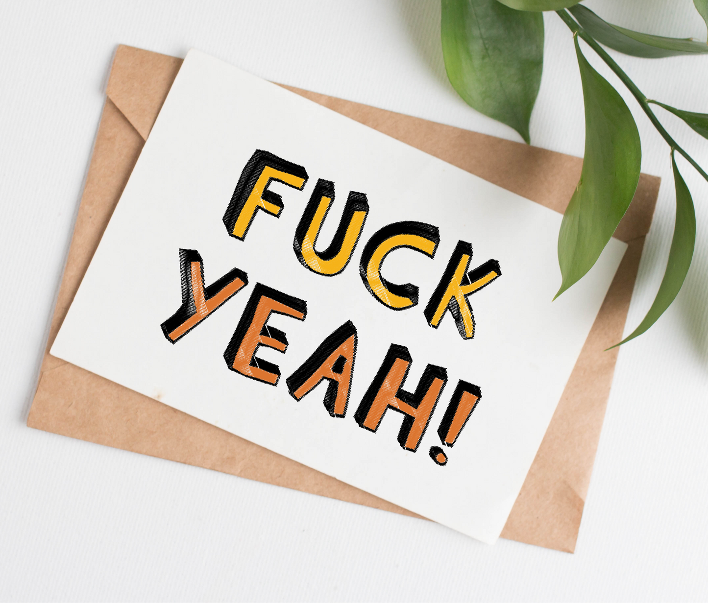 Fuck Yeah card
