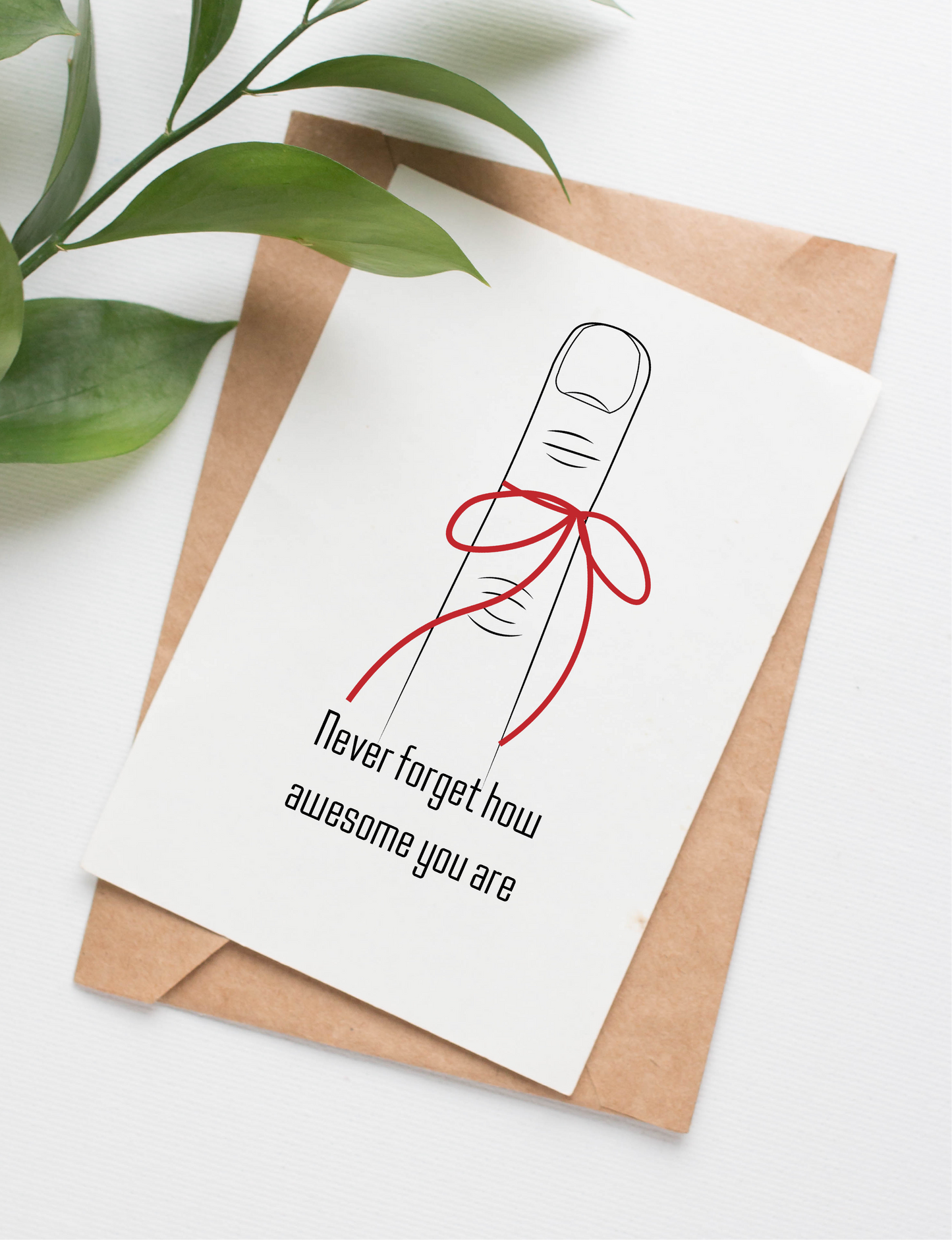 Never Forget card