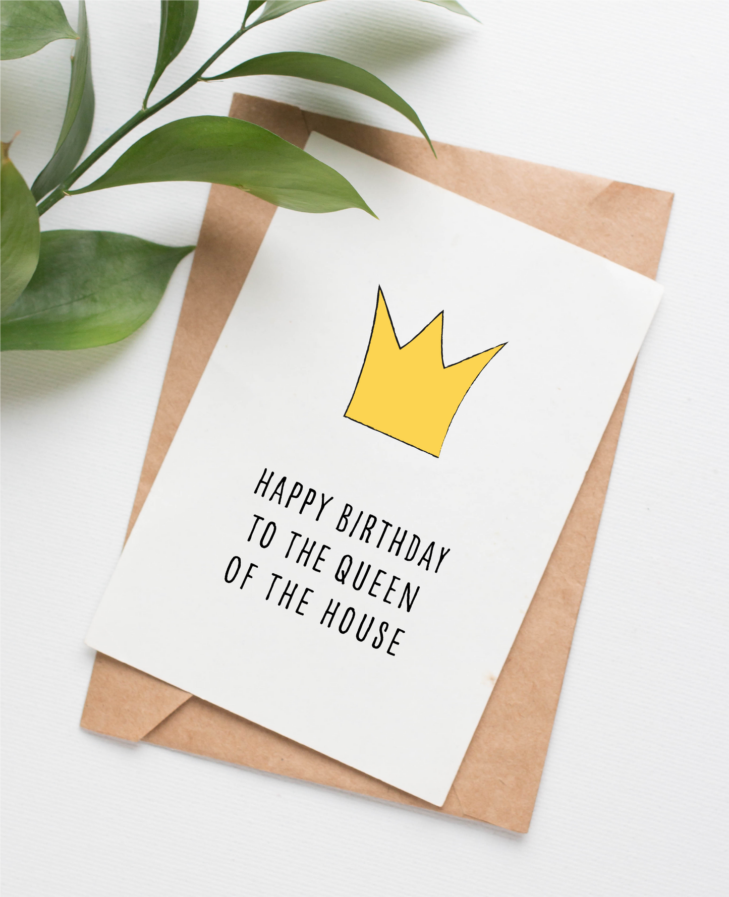 Queen birthday card