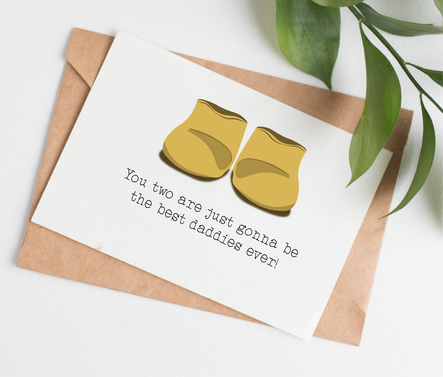 Best Daddies baby card