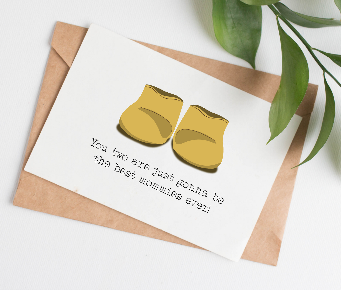 Best Mommies baby card