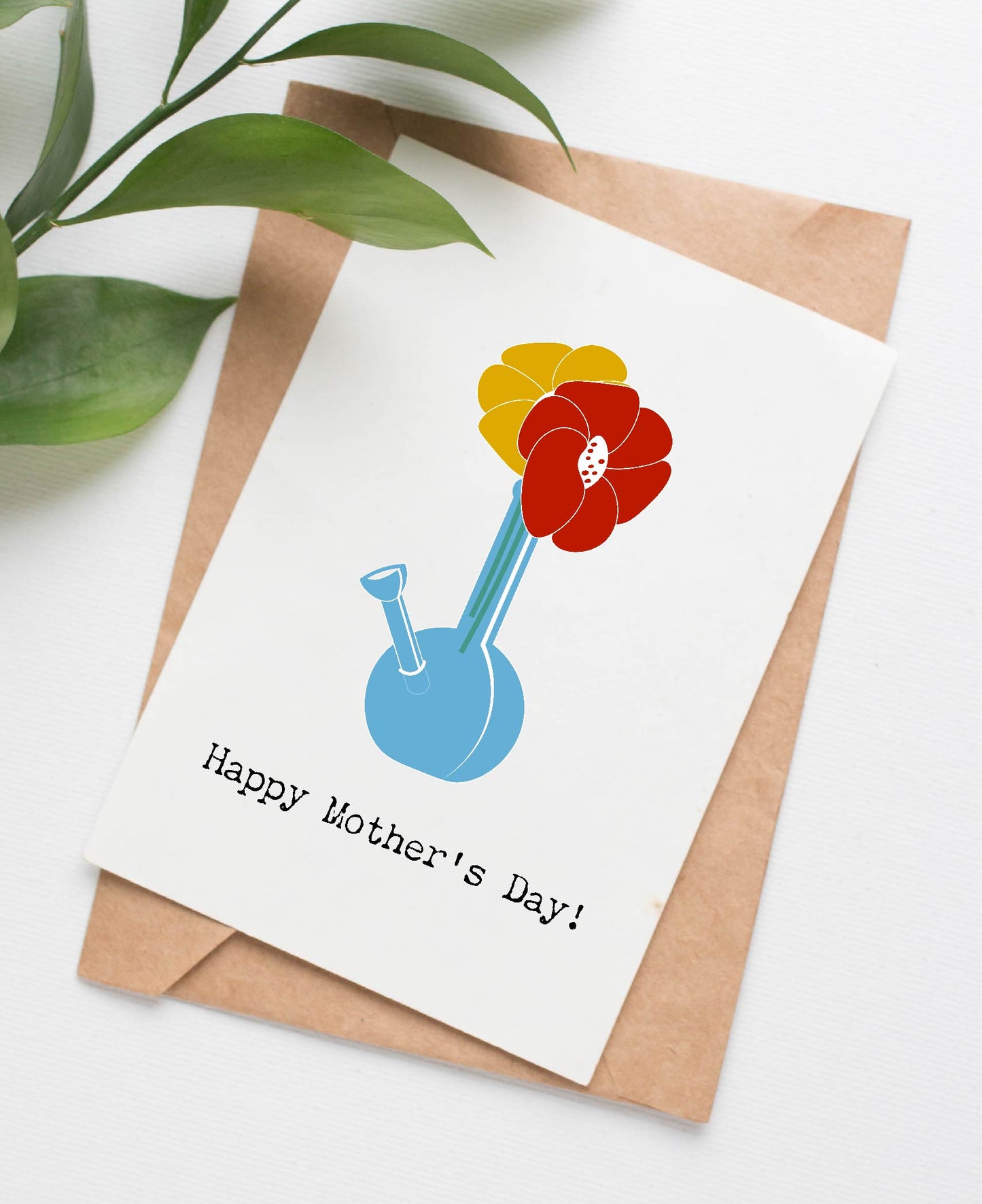 Bong Mother's Day card