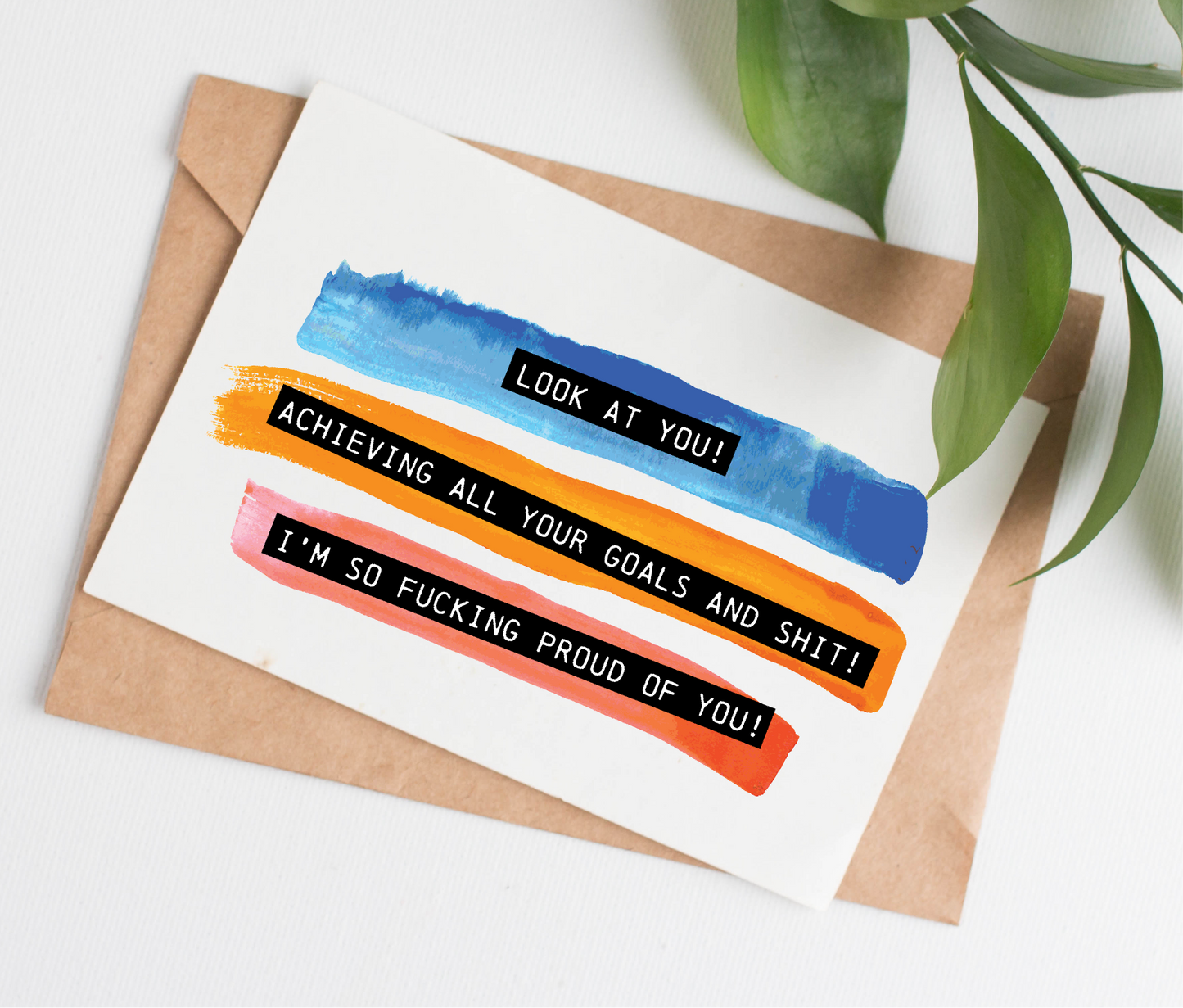 Goals card