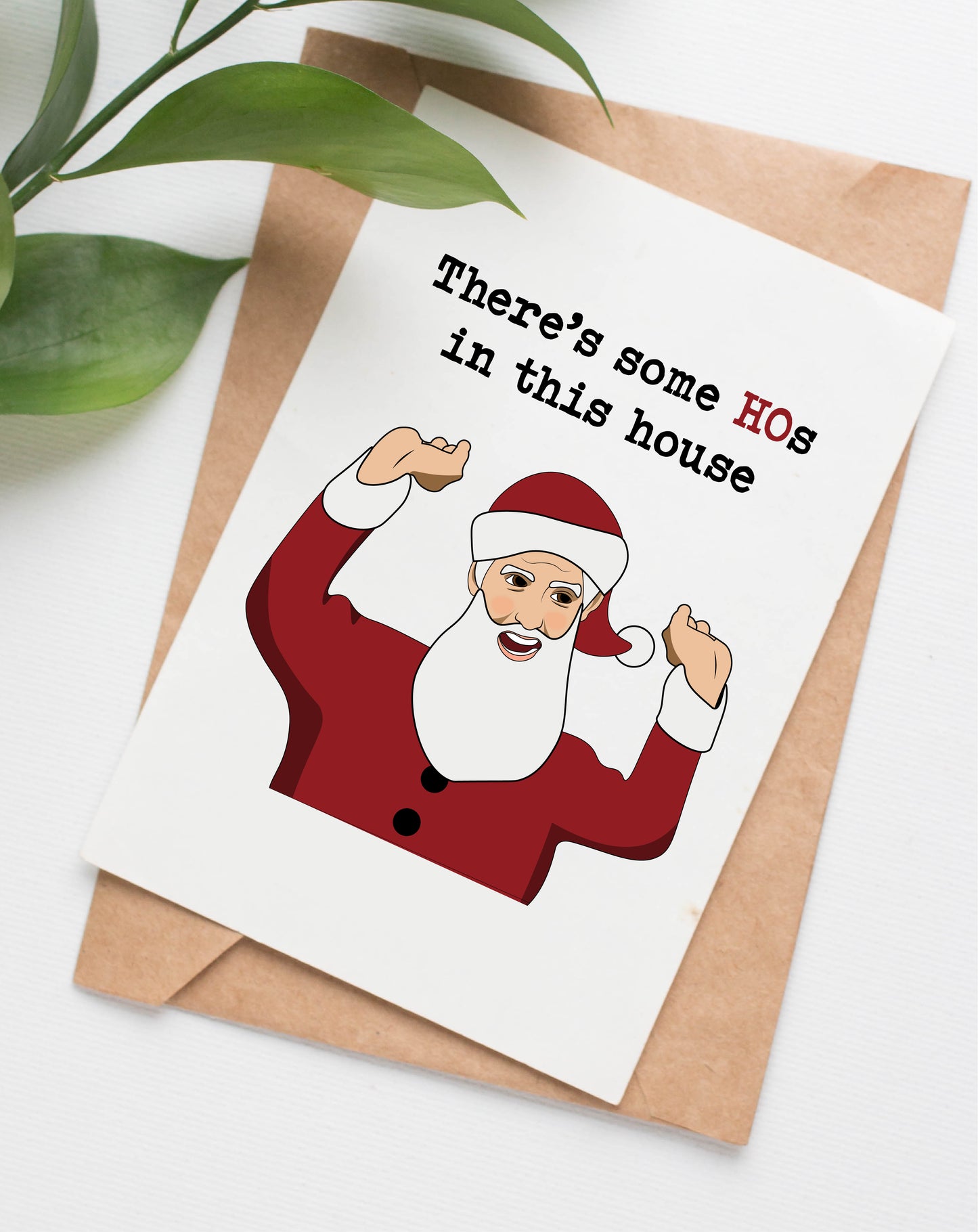 Ho's in this House Christmas card