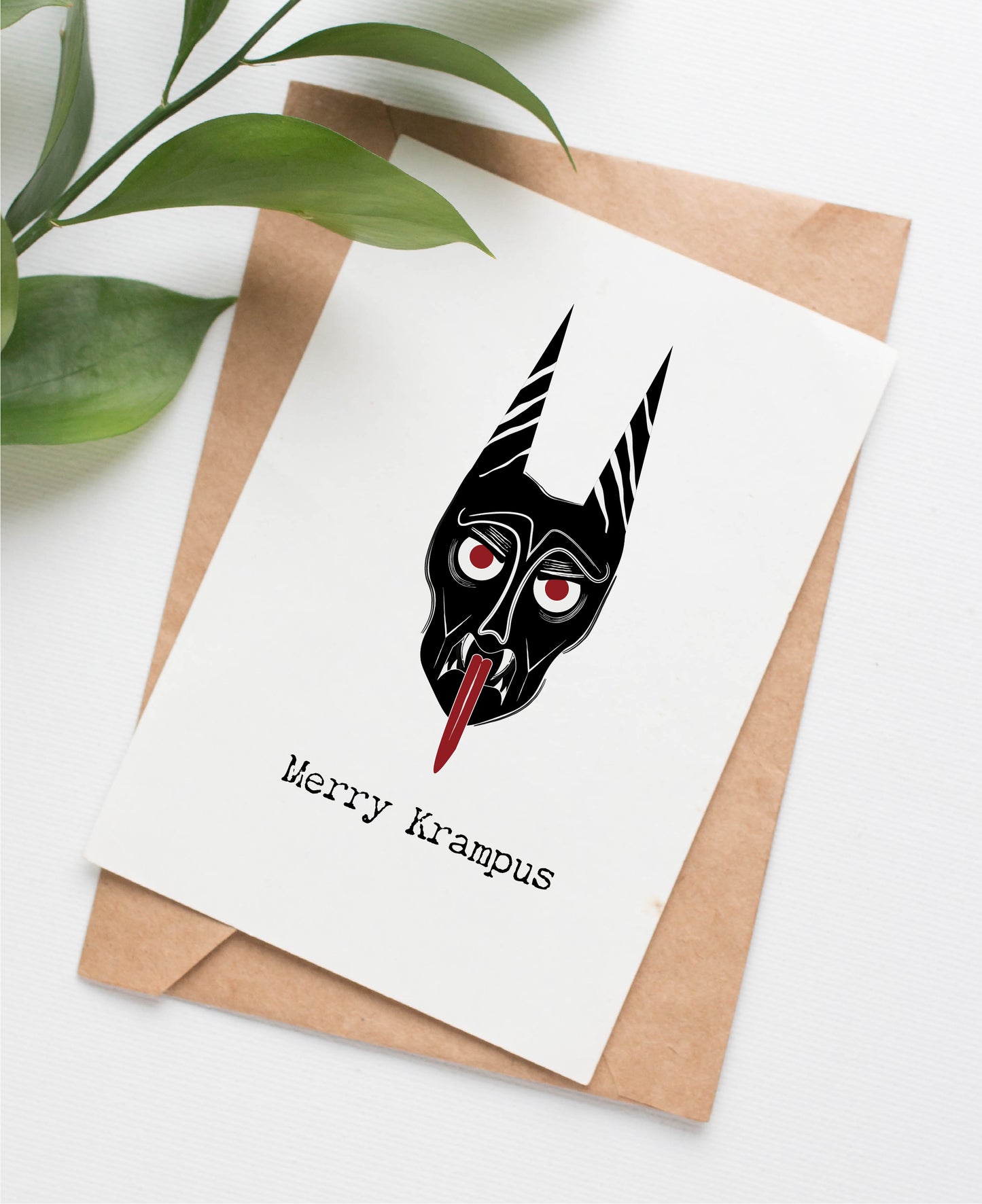 Krampus Christmas card