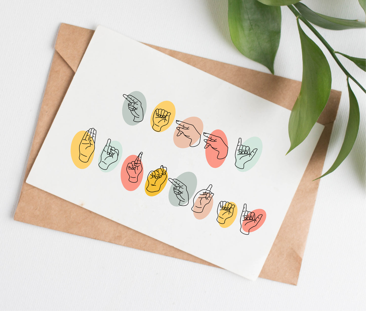 ASL Sign Language birthday card
