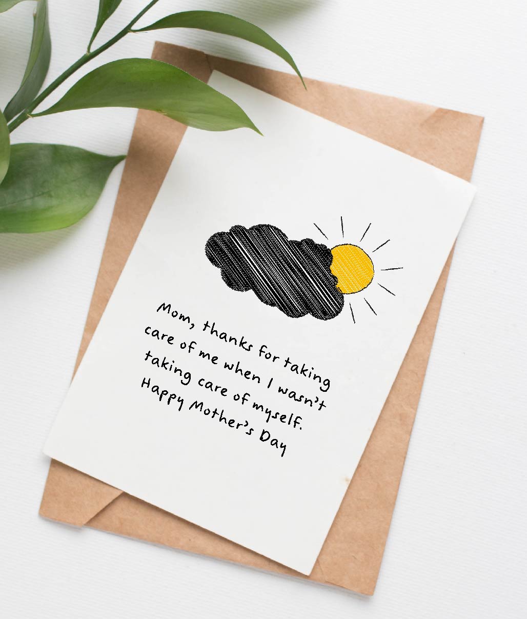 Taking Care of Me Mother's Day card