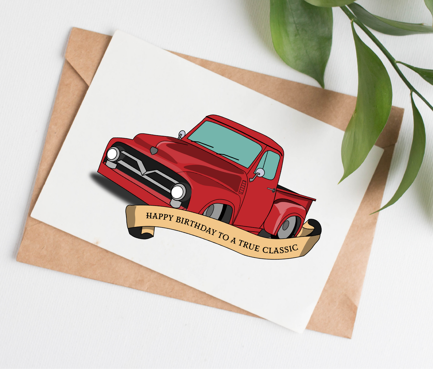 Classic Truck birthday card