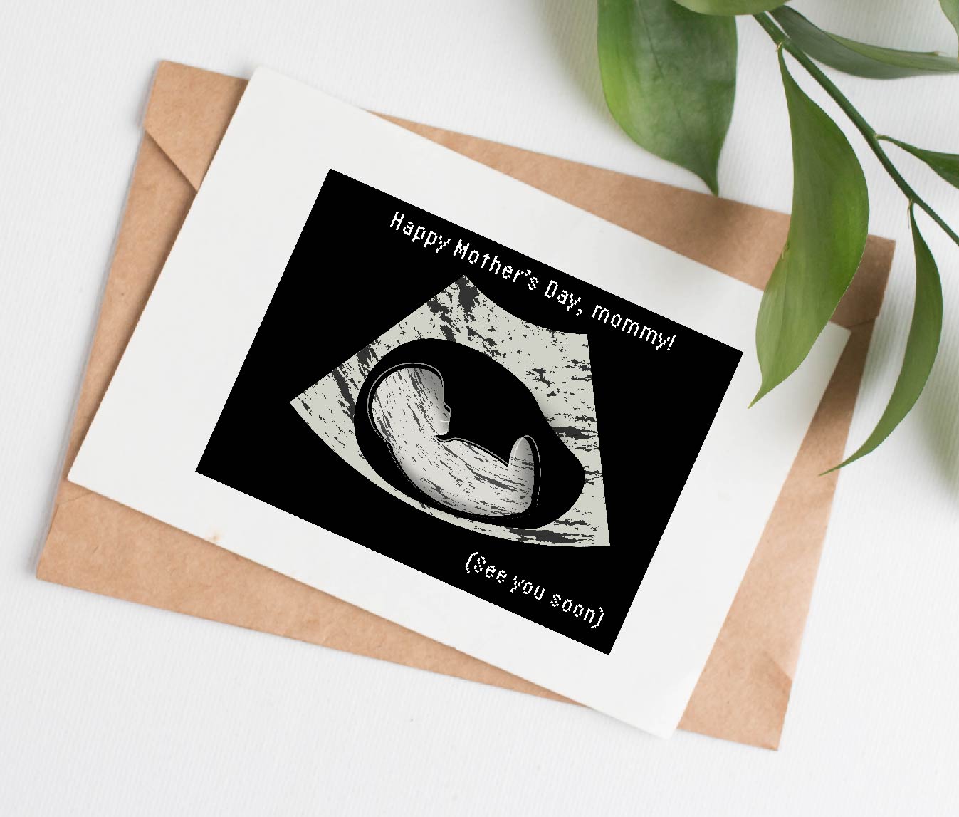 Ultrasound Mother's Day card