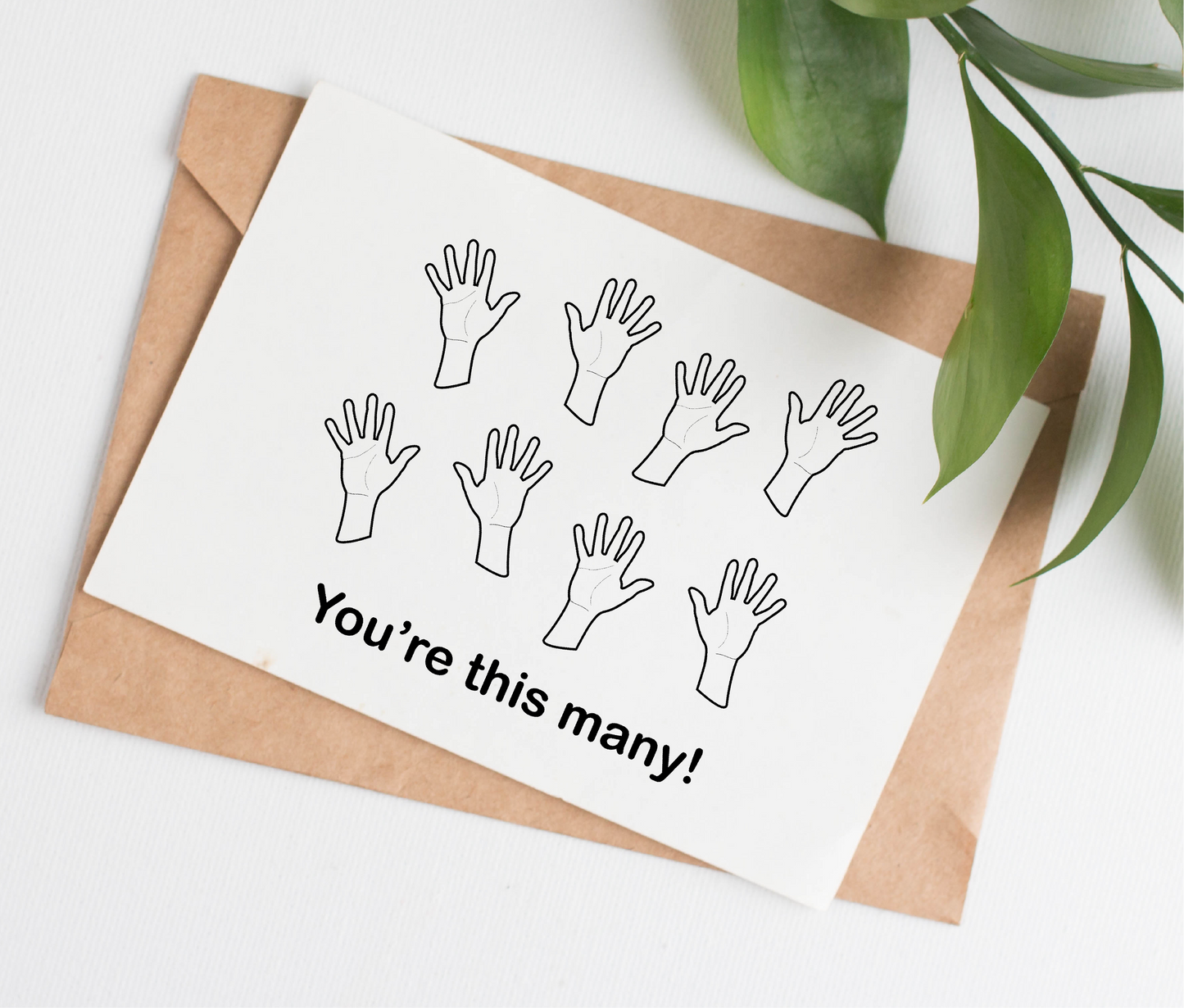 This Many 40th birthday card