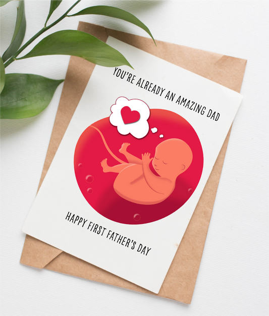 Already Great Father's Day card