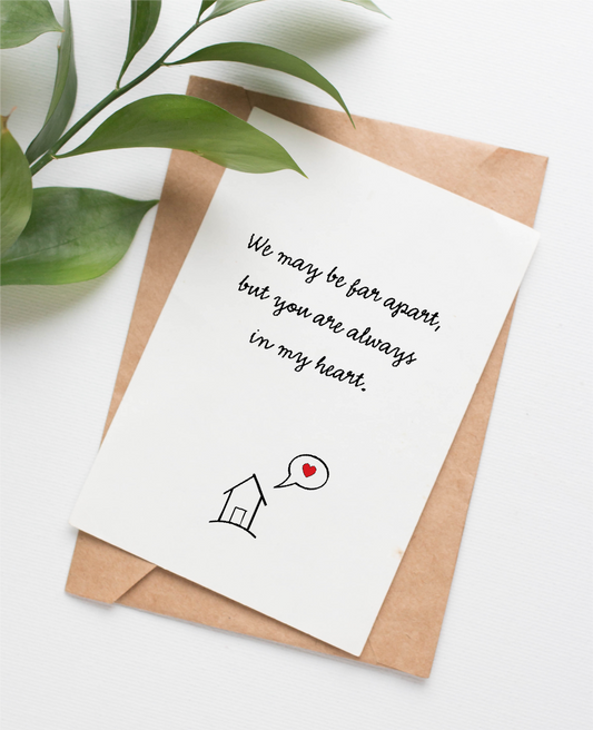 Far Apart support card