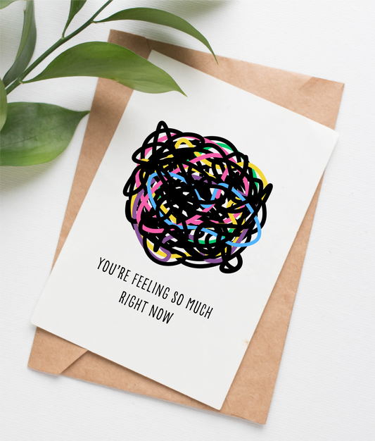 So Many Feelings card