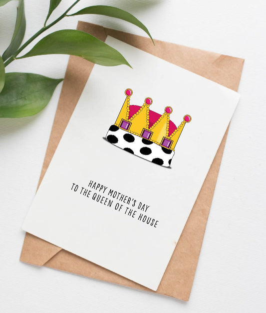 Queen Mother's Day card